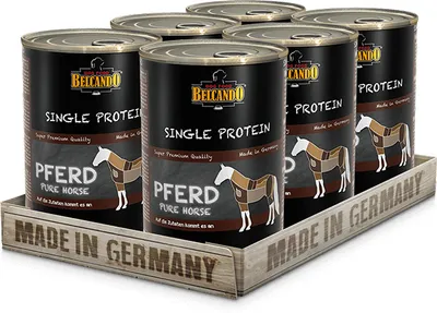 Produktbild von BELCANDO® Single Protein Pferd 6x 400g