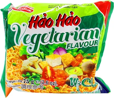 Produktbild von Acecook Hao Hao Instant Nudelsuppe Veggie 75g