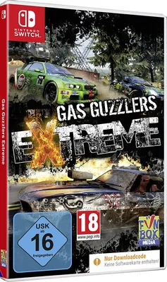 Produktbild von GAS Guzzlers EXTREME - Autorennen Simulation - Nintendo Switch - Code in a Box