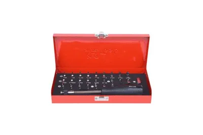 Produktbild von KS Tools 911.2029, 29 Stück(e), Nickel, DIN 3126, ISO 1173 - C 6,3, 25 mm, 880 g, 25,4 / 4 mm (1 / 4")