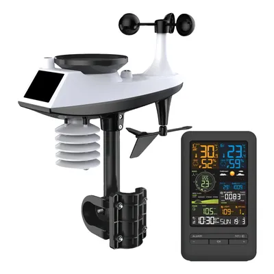Immagine prodotto di Stazione meteo WiFi, display digitale, monitoraggio dati in tempo reale, FJ3395TY-2