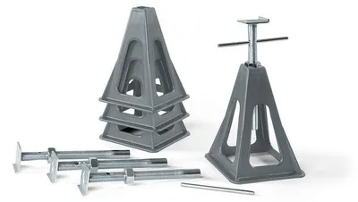 Produktbild von Stützbock FIAMMA 4er Set grau aus Kunststoff