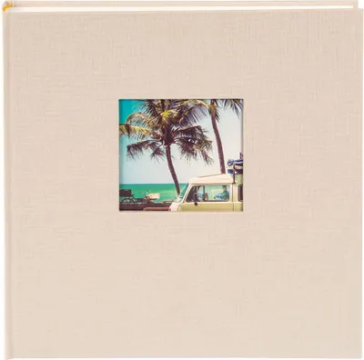Immagine prodotto di Goldbuch Bella Vista grigio sabbia 30x31 60 pagine bianche 27723
