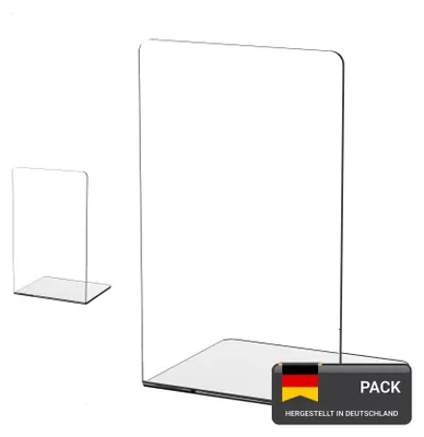 Produktbild von Buchstütze aus Acryl : 4er Pack