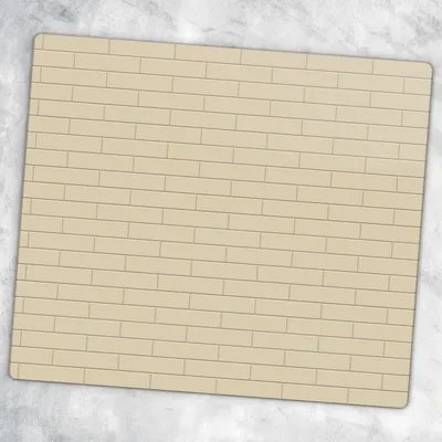 Produktbild von Glas-Herdabdeckplatten Glaskeramikkochfeld-Abdeckung Spritzschutz Glas 60 cm x 52 cm - Farbige Ziegel