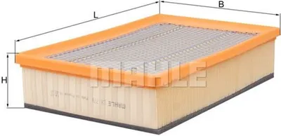 Produktbild von MAHLE LX 778 Luftfilter für BMW 7 (E65, E66, E67)