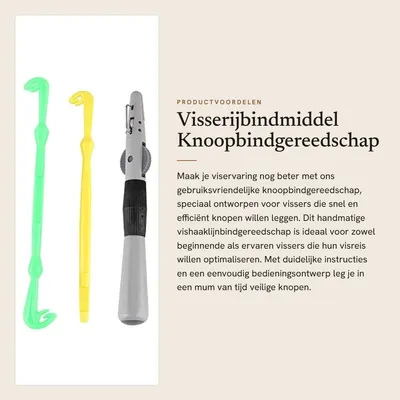 Fischereibindemittel - Knotbindewerkzeug - Schnelles Knoten
