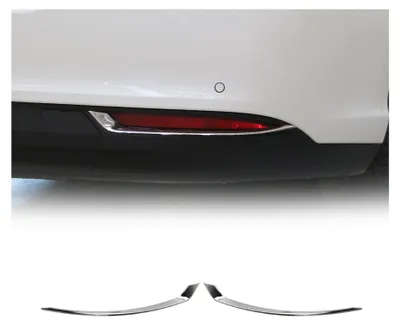 Produktbild von Reflektor Blenden Reflektorleiste für Fiat Tipo 2016-2025 Edelstahl Silber 2tlg