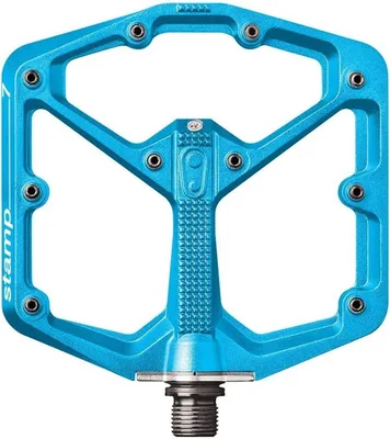 Produktbild von CRANKBROTHERS MTB- Plattform-Pedal Stamp 7 Large, blau
