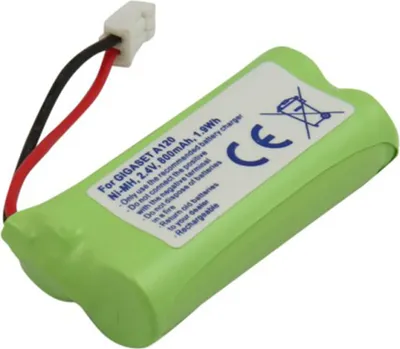 Obrázok produktu pre Avizar, batéria pre Siemens Gigaset A120/A24X/AS150, NiMH 800 mAh, zelená