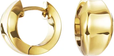 Produktbild von Esprit Damen Ohrringe Creolen curved gold ESCO11902B000