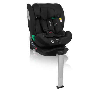 Obrázok produktu pre Lionelo Autosedačka Braam Air i-Size 4v1, integrovaná sedačka s ISOFIX, 360' otočná základňa - čierna
