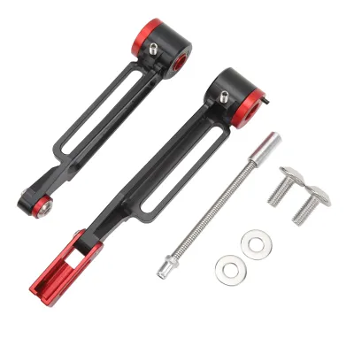 Image de Frein en V pour vélo pliant,Frein en V ultraléger pour vélo pliant,Frein en V ultraléger en alliage d'aluminium pour vélo pliant,Jeu de freins pour vélo pliant,Jeu de freins en V pour vélo,Pièce de frein pour vélo pliant