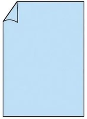 Produktbild von Rössler Papier 220726517 Coloretti Briefbogen - A4, 165g, 10 Blatt, himmelblau