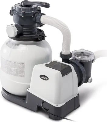 Produktbild von Intex Krystal Clear Sandfilteranlage SF80220RC-2 - Filterpumpe - grau