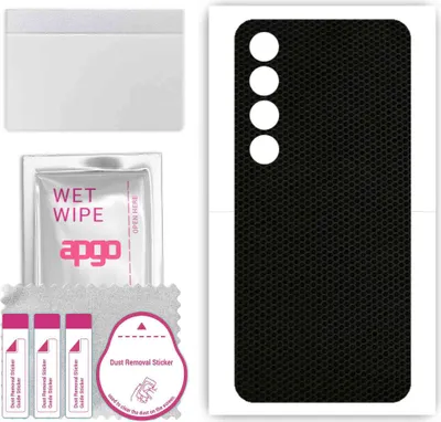 Produktbild von apgo Rückseite Schutzfolie, Skin, kompatibel mit Meizu 20 Pro, Hinten Displayschutzfolie aus Vinylfolie, kratzfest, einfache Montage - Matrix