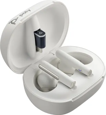 Produktbild von HP Poly Ohrstöpsel für Voyager Free 60/60+ Weiß 2 Stück