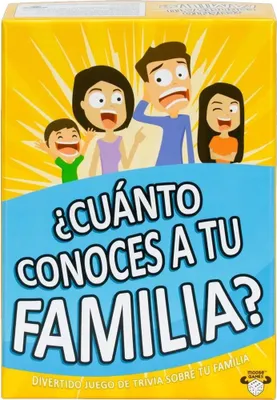 Immagine prodotto di Spagnolo Quanto conosci la tua famiglia? Gioco da tavolo