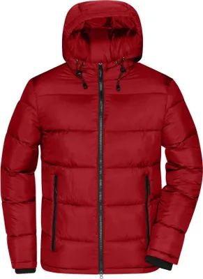 Produktbild von Men's Padded Jacket red/black, Gr. XL