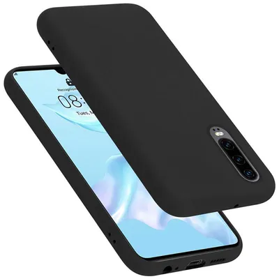Image de Cadorabo Housse pour Huawei P30 Housse en noir Housse pour portable Case Cover TPU Etui