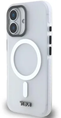 Immagine prodotto di Cover posteriore Tumi - iPhone 16 - Trasparente - Antiurto - MagSafe