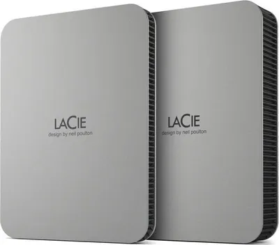 Obrázek produktu pro Externí pevný disk LaCie Mobile Drive, 1 TB, 2,5 palce, USB 3.2 Gen 1, stříbrný