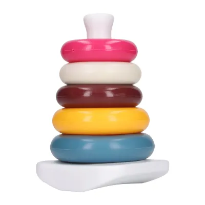 Produktbild von Stacked Circle Toy,Ring Stacking Toy,Stack Baby Toy,Stacking Rings Toy,Ring Stacker Toy,Baby Stacking Ring Toy