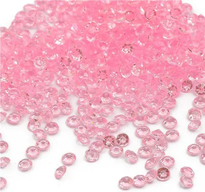 Produktbild von 1000 Stück Acryl-Strasssteine, bunte Kunstharz-Kristallsteine, DIY-Bastelarbeiten, Vasenfüller, Hochzeiten, Heimdekoration