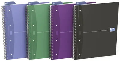 Obrázok produktu pre Oxford 100104364 Office Collegeblock - A4+, kariert, 90 Blatt, sortiert