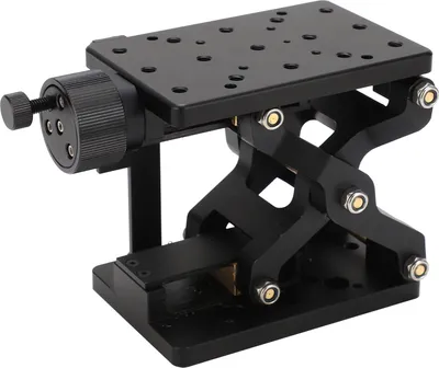 Obrázek produktu pro ZAxes Lineární stůl Manuální Twist FineTune Platforma Posuvný stůl Velký zdvih Zatížení SPZ120