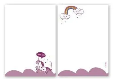Produktbild von Notizblock-Set Regenbogen (für Kinder)