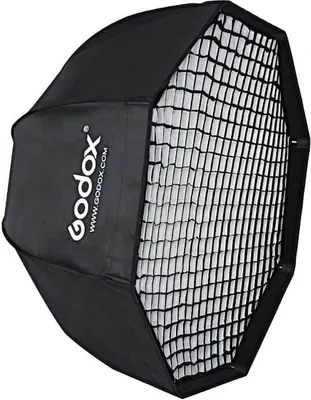 Immagine prodotto di Godox SB-GUBW120 - Softbox da 120 cm con griglia