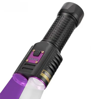 Produktbild von Infinio SHADOW HAWK 2in1 UV Taschenlampe 365nm 20W 1000 Lumen schwarzlicht ultraviolett