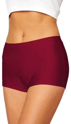 Image de Merry Style Short de bain pour femmes Caleçon de bikini Maillot de bain Sous-maillot de bain Short de natation L23L1 (rouge vin (4242), 42)
