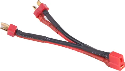 Image de T Plug 2 Male to 1 Female Cable, T Plug Male to Female Cable, Deans T Male to Fermale Cable, Deans T Male to Fermale Wire, Deans T Male to Fermale Wire, Deans T Male to Fermale