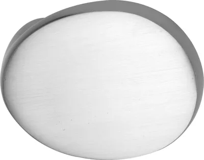 Produktbild von MARCHESI Türknopf gekröpft oval, 51 x 81 x 47, Aluminium silber eloxiert