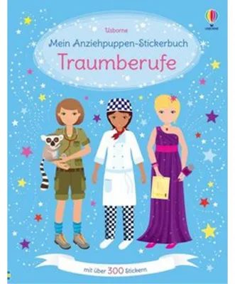 Obrázok produktu pre Mein Anziehpuppen-Stickerbuch: Traumberufe