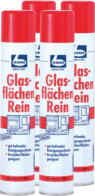 Produktbild von Dr. Becher Glasflächen Reiniger 500ml Fensterreiniger (4er Pack)