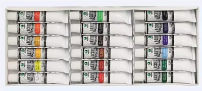 Zdjęcie produktu dla Farby akrylowe Maries 18 kolorów 12 ml