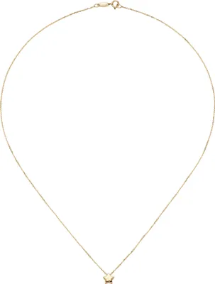 Produktbild von Collier Halskette mit Anhänger Stern 375 Gold Gelbgold 42 cm Kette