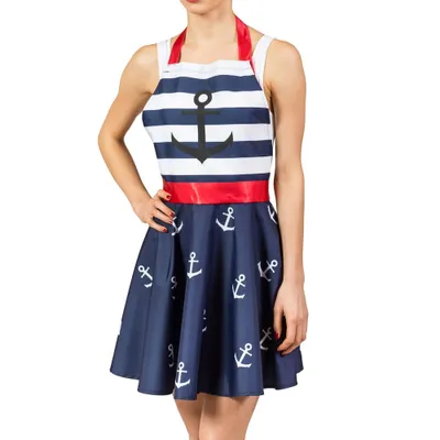 Produktbild von Schürzenkleid für Mädchen - NITLY MARINE