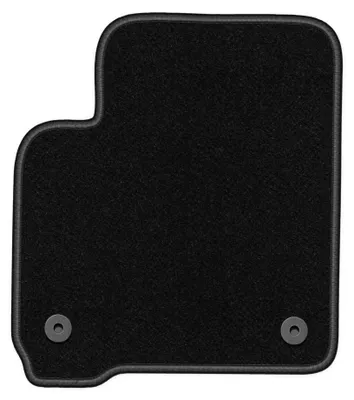 Produktbild von Fahrermatte Velours für Fiat Freemont 2011-2016 (7-Sitzer) – 1-tlg, Schwarz, passgenau – Wielganizator BASIC