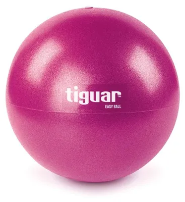 Zdjęcie produktu dla tiguar Easyball 23 cm piłka do ćwiczeń koordynacji, równowagi, treningu siłowego i rehabilitacji fioletowa, antypoślizgowa, bez lateksu, bez ftalanów, do pilatesu i treningu ciała i umysłu