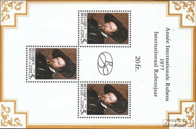 Produktbild von Briefmarken Belgien 1977 Mi Block46 (kompl.Ausg.) postfrisch Rubens- Gedenkjahr