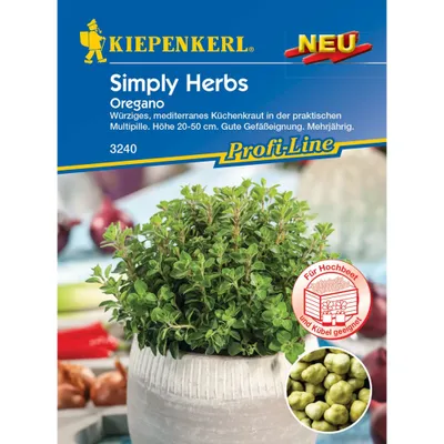 Produktbild von Oregano 'SimplyHerbs' Kiepenkerl Kräutersamen
