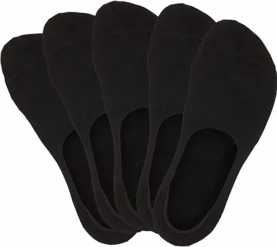 Produktbild von Bench Füßlinge Damen Unsichtbare Sneaker Socken, 5 -teilig schwarz Größe 35/38