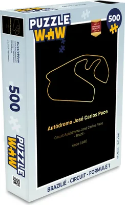 Obrázek produktu pro MuchoWow MuchoWow® Puzzle 500 ks Brazílie - závodní okruh - Formule 1