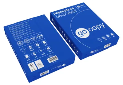 Zdjęcie produktu dla go copy 70710710 go copy Kopierpapier Premium 80 DIN A4 80 g/qm 500 Blatt