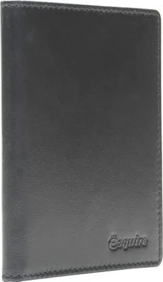 Produktbild von Esquire Ausweisetui New Silk Passport Card Case Black schwarz