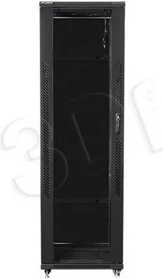 Produktbild von Szafa komunikacyjna, szafa rack Lanberg 19" wolnostojąca 42U, 800x1000 do samodzielnego montażu, czarna